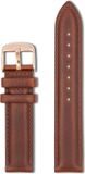 Daniel Wellington St Mawes 0707DW Horlogeband Leer Bruin 18mm