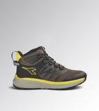 Diadora Utility Freedom Mid O6 Sr Brand- en veiligheidsschoenen, uniseks, Bruin Grijs Geel Utility, 41 EU