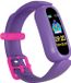 DrPhone KidsTime X13 – Smartwatch voor Kinderen – IP68 Waterdicht – Hartslagmonitor – Slaapmonitoring – Android App – 0.96 Inch TFT Kleurenscherm – Stappenteller – Calorie teller – Paars