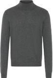 Casual Friday Trui Edin donkergrijs melange katoen M