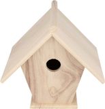 Artemio Wood Bird House, Hout, Bruin, 22 x 17 x 22 cm