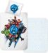 Disney Home Avengers Omkeerbaar beddengoed, 2-delig, 140 x 200 cm, kussensloop 65 x 65 cm, 100% katoen, renforcé, superzacht