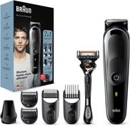 Braun Braun Multigroomer 5 MGK5355, 7-in-1 Baardtrimmer Voor Mannen, Haartrimmer, Voor Gezicht, Haar