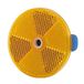 Cyclingcolors Reflector Ronde Oranje Sticker Motorfiets Scooter Auto Voertuig