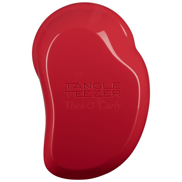 Tangle Teezer Thick & Curly Paddle Haarborstel - Rood - 1 stuk
