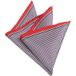 OLYMP Pochet rood, Effen