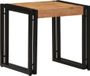 Prolenta Maison Exclusive - Salontafel bruin, 40 x 40 x 38 cm, massief acaciahout