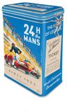 Nostalgic-Art Clipsluiting Blik - 24h Le Mans - Racing Poster Blue