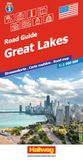 GREAT Hallwag USA Road guides- USA Great Lakes