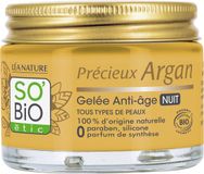 SO’BiO étic Argan anti-aging night gel 40 ml