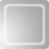 vidaXL LED Bathroom Mirror - 50x50 cm - Modern Design