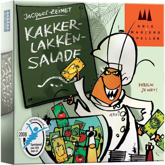 Drie Magiërs Spellen Kakkerlakkensalade - Kaartspel