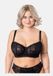 SugarShape CARIBA Balconette BH met beugel en kant zwart 65G
