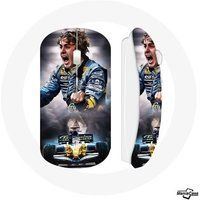 Formule 1 Fernando Alonso Maniacase Gele Draadloze Muis