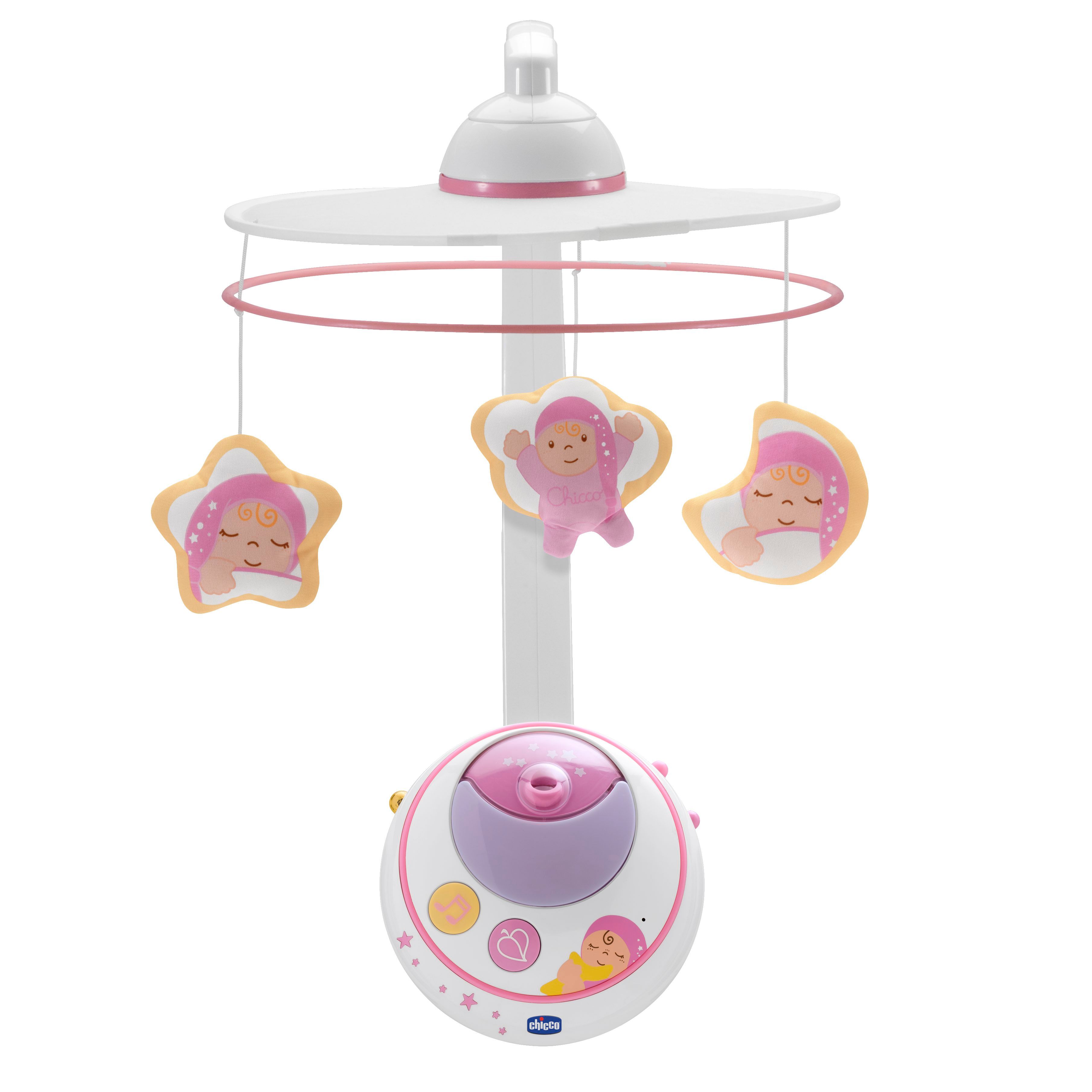 Chicco Dubbele Projectie Mobiel Roze - Babymobiel - Multi