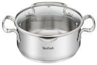 Tefal Duetto+ Kookpan - Rond - 18 cm - Roestvrijstaal - Met Deksel