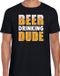 Bellatio Decorations Beer drinking dude drank fun t-shirt zwart voor heren - bier drink shirt kleding XXL