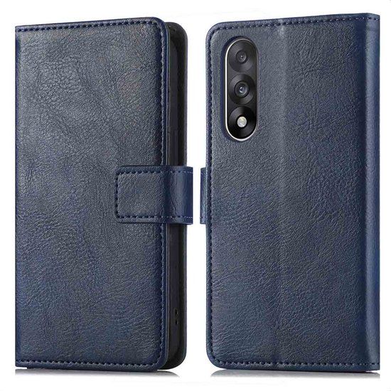 imoshion Hoesje - Geschikt voor OnePlus Nord 5 - Luxe Bookcase - Donkerblauw