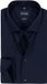 OLYMP Level 5 body fit overhemd (tattoo proof) - Chemise de costume - twill opaque - bleu marine - Repassage facile - Tour de cou : 43 (Taille UE : XL)