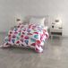 Fantasy winterdekbed Made in Italy, bloemblaadjes, Frans bed, 220 x 260 cm