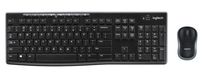 Logitech MK270 Clavier et Souris Combo, RF Sans fil, Noir, Slovaque