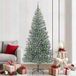 Prolenta Maison Exclusive Kunstkerstboom, besneeuwd met LED-verlichting, 210 cm