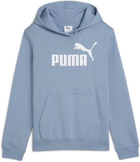 PUMA ESS No. 1 Logo Hoodie FL G Meisjes Trui - Cool Blue