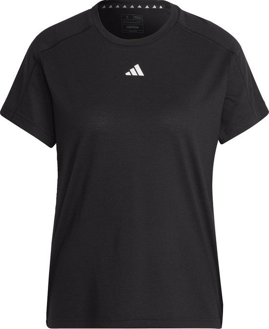 adidas Performance AEROREADY Train Essentials Minimal Branding T-shirt Dames Zwart XL