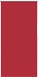 vidaXL Rolgordijn verduisterend 80x130 cm polyester rood