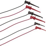 Fluke TL970 Meetsnoerenset Krokodilklem Bananenstekker 4 mm 0.90 m Rood, Zwart 1 stuk(s)