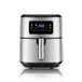 Ufesa Falcon Luchtfriteuse van 6,5L, Roestvrij Staal, Air Pulse technologie, 8 Programma's, 1700W, Digitaal, Timer, Temperatuur 80ºC - 200ºC, Geen BPA of PFOA, Antiaanbakmand en -bakplaat.