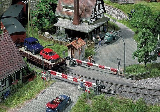 Faller Bewaakte Overweg Modelbouwdecoratie - Schaal H0