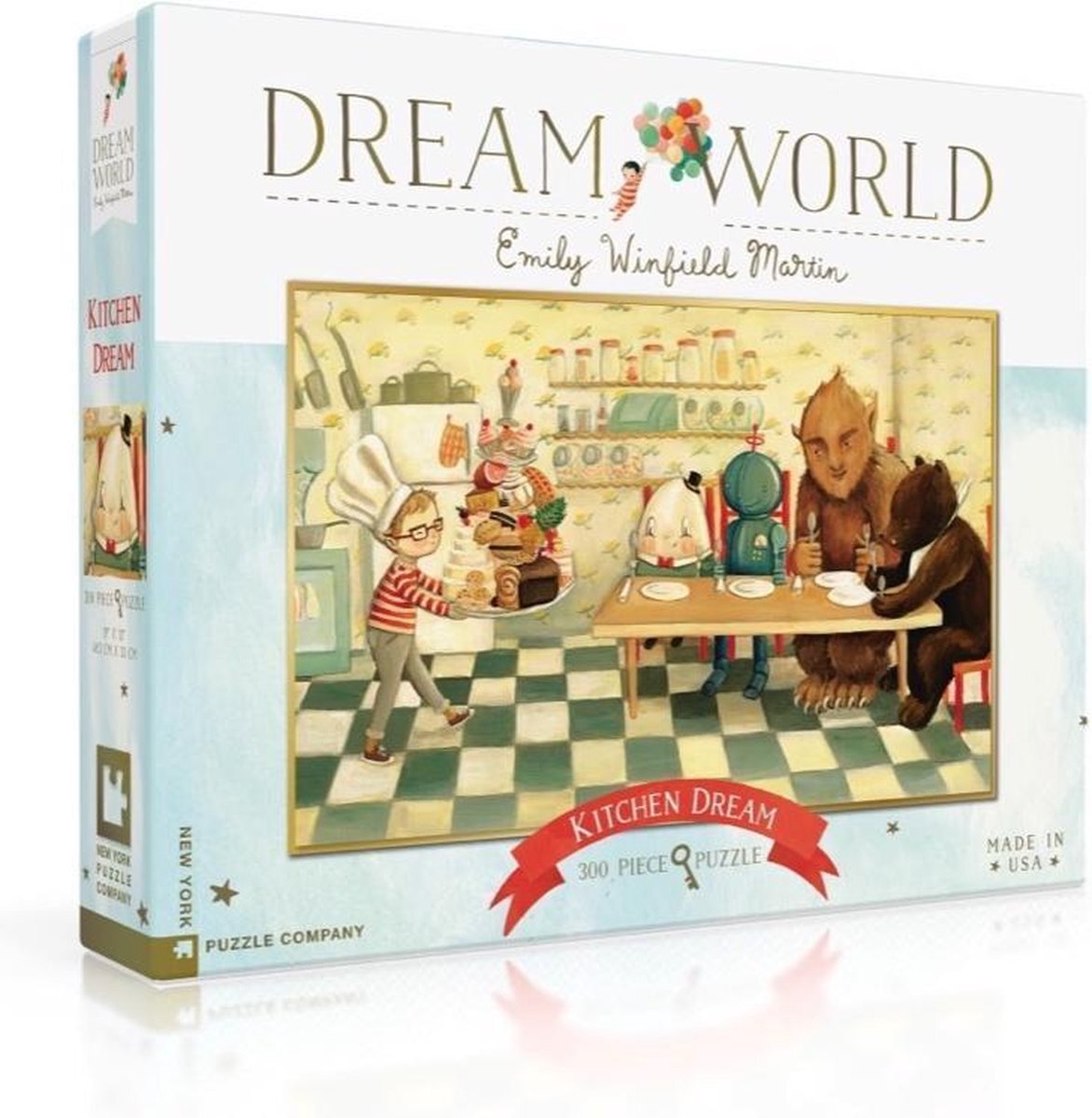 The New York Puzzle Company Dream Kitchen - NYPC Dream World Collectie Puzzel 300 Stukjes