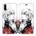Beschermhoes Wiko Beschermhoes voor Wiko View 4 / View 4 Lite Manga Kaneki, leer, wit