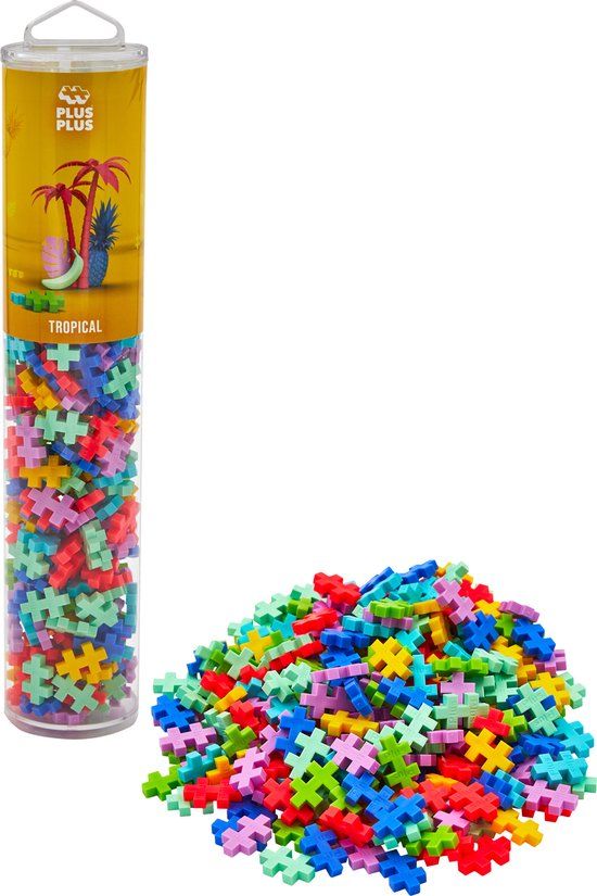 Plus-Plus Tube tropical 240 delige bouwset