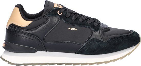 The Hoff Brand New York Sneakers - Suède - Dames - Zwart - Maat 37