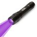 HORATIO: 3W LED + UV-zaklamp. Zoomfunctie. Van aluminium.