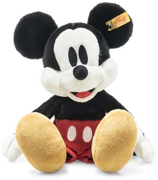 Steiff Mickey Mouse 31 cm - EAN 024498 - White Plush Toy