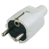 REV 0512070777 geaarde stekker PVC 250V grijs IP20