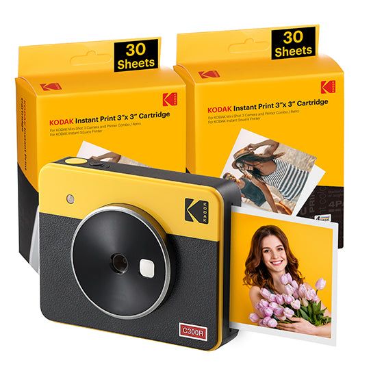 Kodak Mini Shot 3 Retro 76,2 x 76,2 mm CMOS Geel