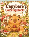Capybara Coloring Book for Kids