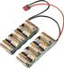 Reely NiMH accupack 12 V 4200 mAh Nombre de cellules : 10 Side by Side Système de connecteur en T