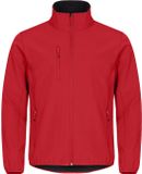 Clique Classic Softshell Jacket 0200910 - Rood - S