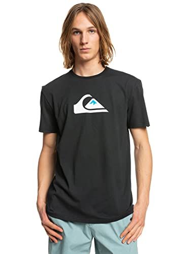 Quiksilver Heren Comp Logo T-shirt - 3613376519785