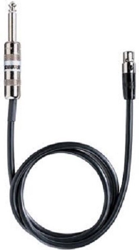 Shure WA302 2' Instrument Cable - TA4F to 1/4"