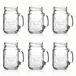 Onis Country Drinking Jar 49 cl / 490 ml | Set van 6 Stuks | Longdrinkglazen voor Cocktails en Frisdrank | Glas | Vaatwasserbestendig