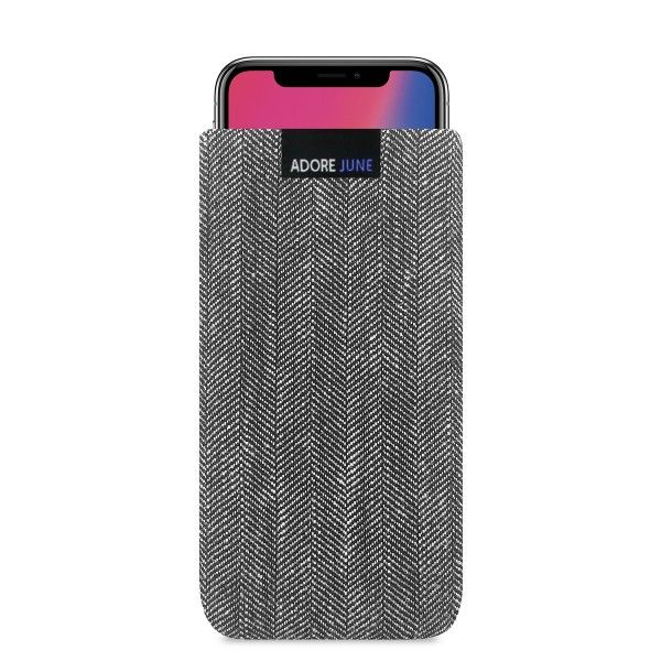 Adore June Business - Apple iPhone X/XS - Zwart/Grijs