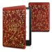 kwmobile hoes compatibel met Amazon Kindle Paperwhite (11. Gen - 2021) - Case voor e-reader in geel/oranje/rood - Sprookjesboek