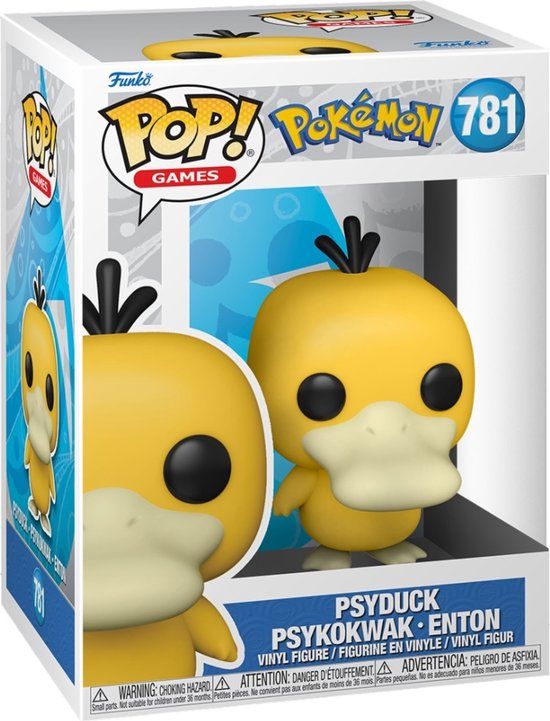 Funko Pop! Games: Pokémon - Psyduck #781