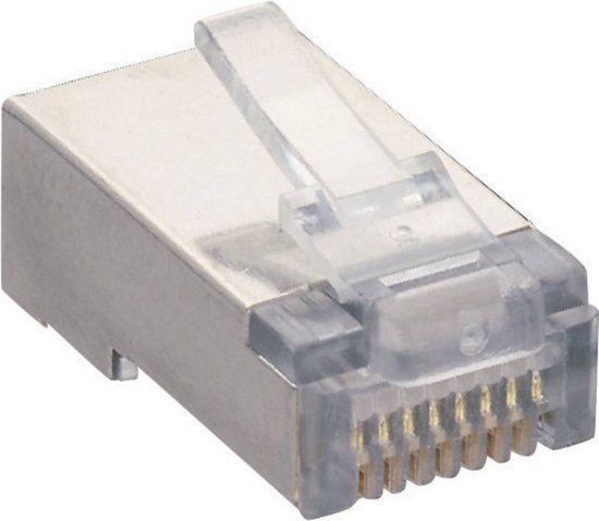 Dreamies Lumberg P 129 S Modulaire stekker Stekker, recht RJ45 Aantal polen: 8P8C Transparant 1 stuk(s)